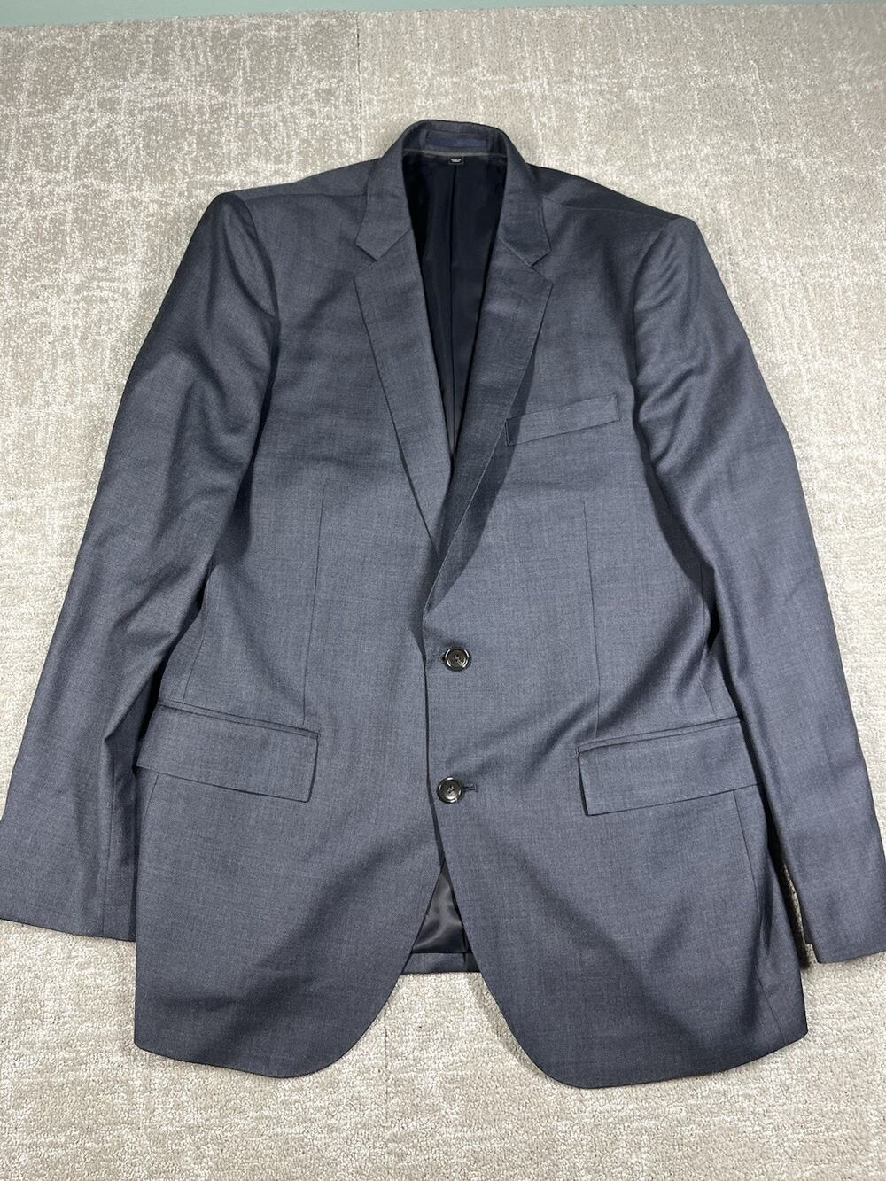 J. Crew Tollegno 1900 100% Wool Blazer Suit Jacket Size 42R